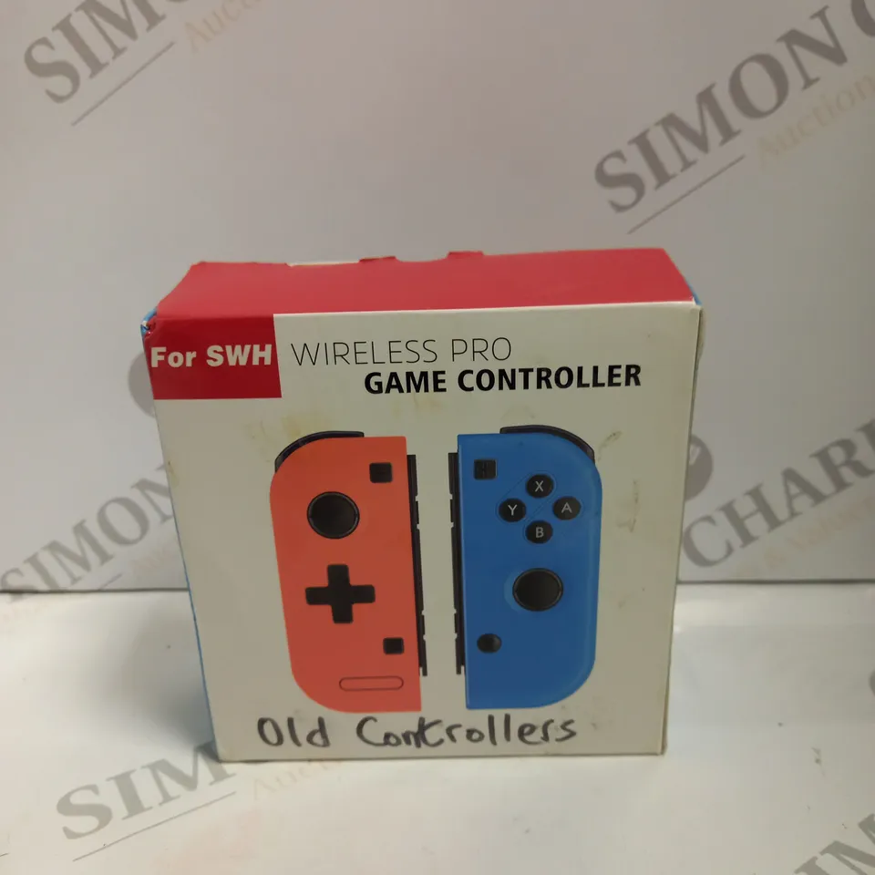 BOXED UNBRANDED WIRELESS PRO GAME CONTROLLERS FOR THE NINTENDO SWITCH 