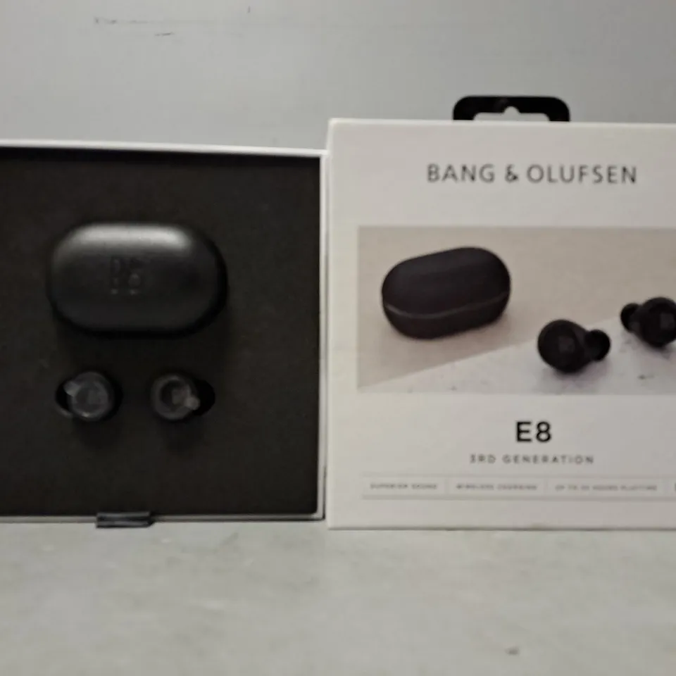 BOXED BANG & OLUFSEN E8 3RD GENERATION 