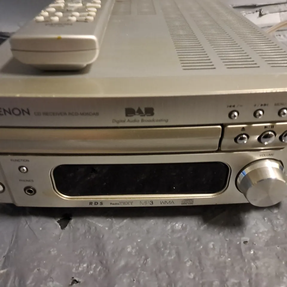 UNBOXED DENON CD RECRIVER - RCD-M35DAB