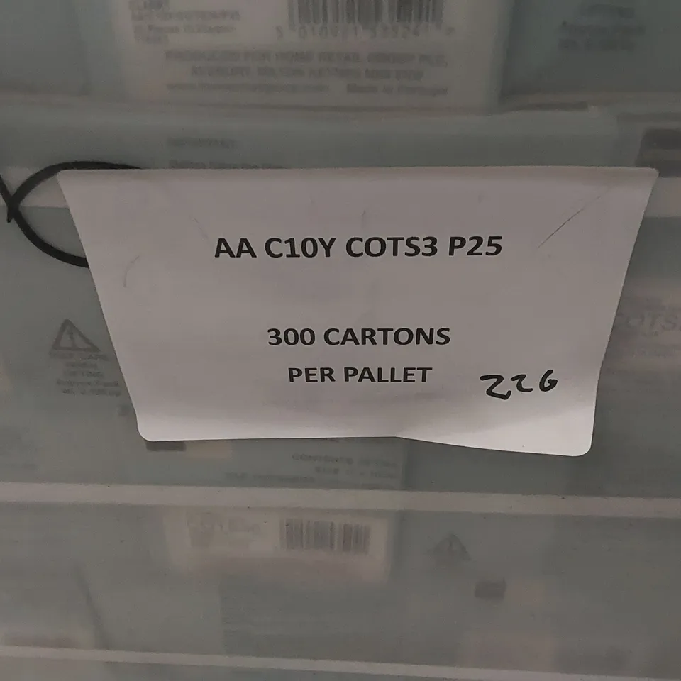 PALLET TO CONTAIN APPROX 300 X CARTONS OF HOMEBASE COTSWOLDS CLARET CERAMIC WALL TILES - 25 TILES PER CARTON // SIZE: 98 X 98 X 6.5mm