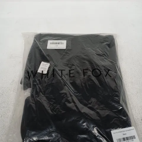 WHITE FOX GIVE YOU A BREAK WIDE LEG SWEATPANTS β BLACK XS