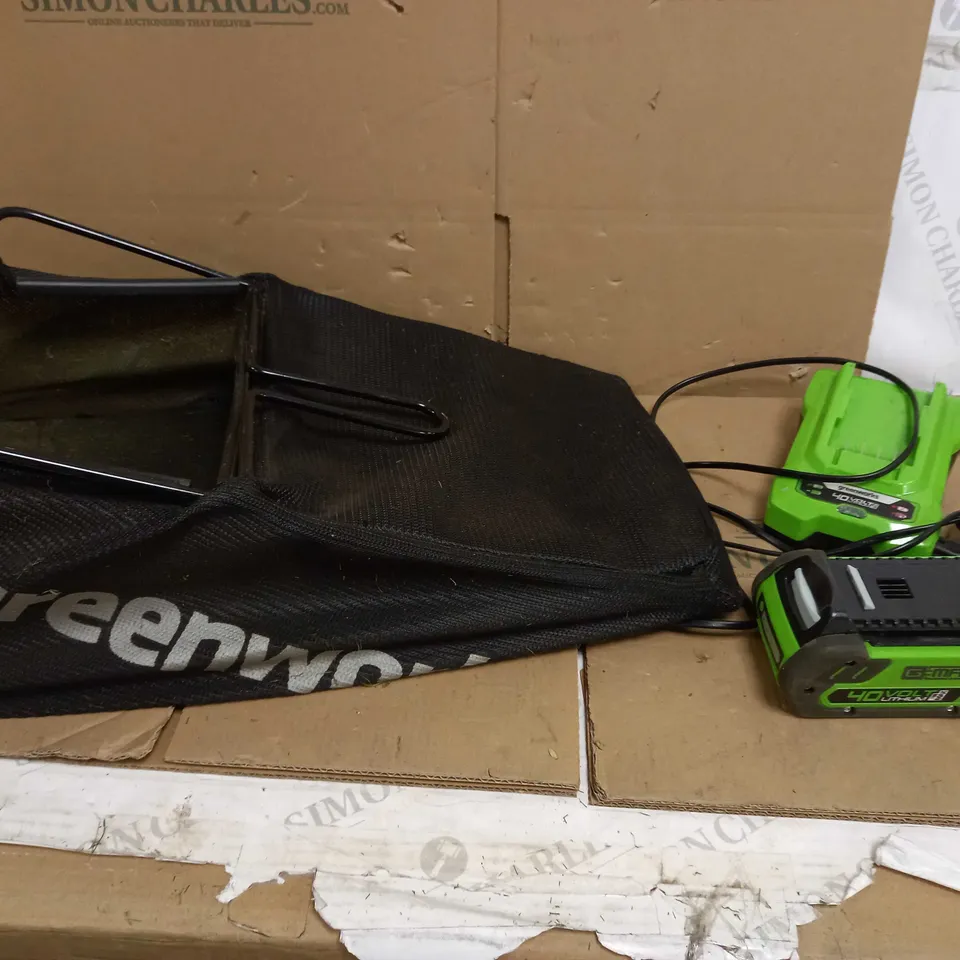 GREENWORKS GMAX CORDLESS LAWNMOWER 40V