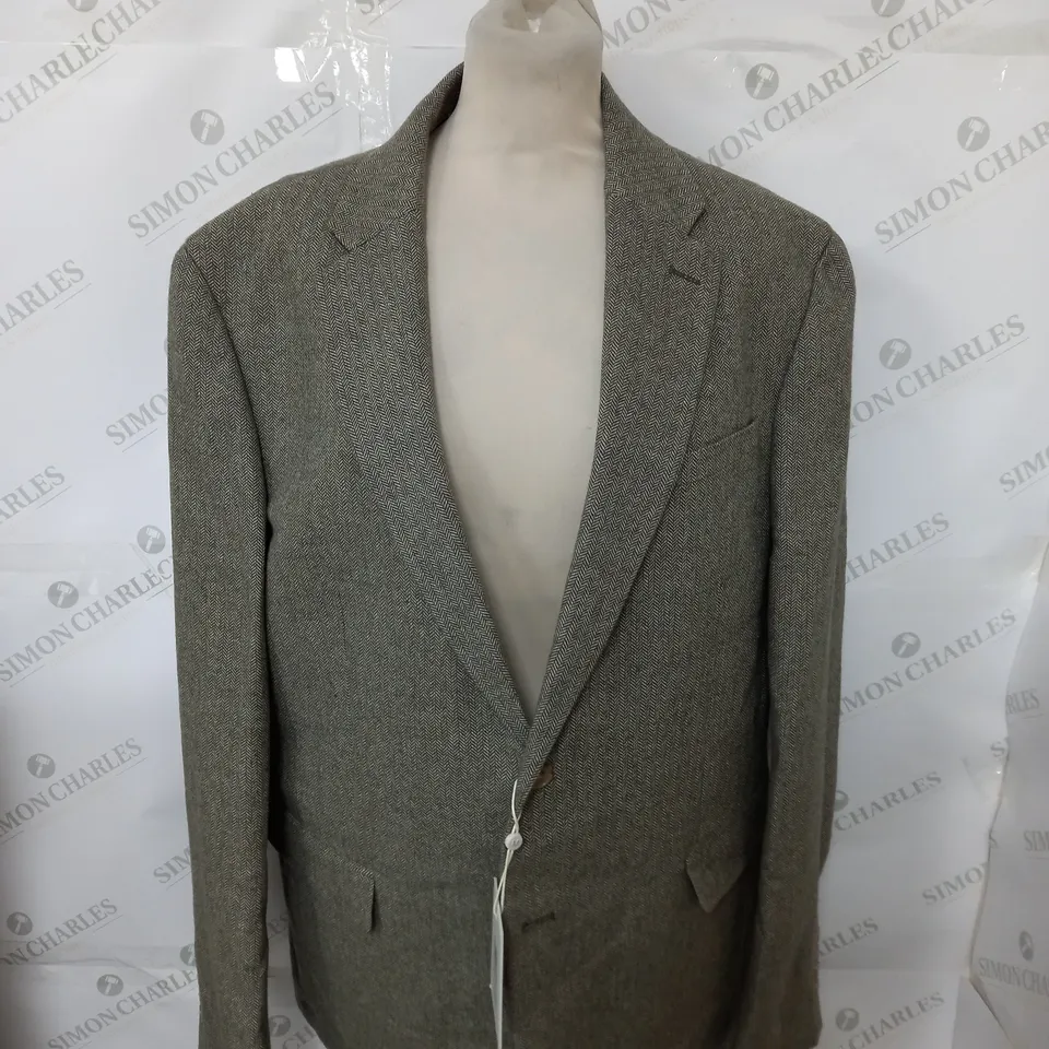 MOSS 2 BUTTON BLAZER JACKET SIZE 46R