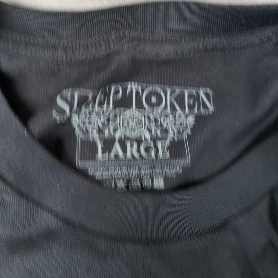 SLEEP TOKEN LATCH T-SHIRT – BLACK GRAPHIC BAND TEE
