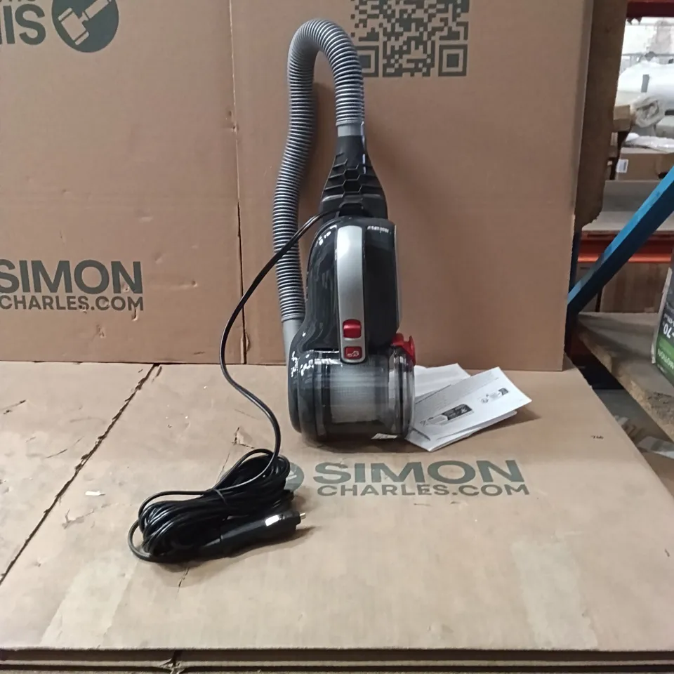 BOXED BLACK AND DECKER PV1200AV 12V PIVOT DUSTBUSTER HAND VACUUM (NOT CORDLESS)