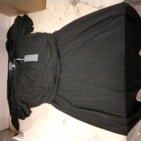 BOX OF 19 RUTH LANGFORDS RUCHED MID DRESSES BLACK SIZE 12