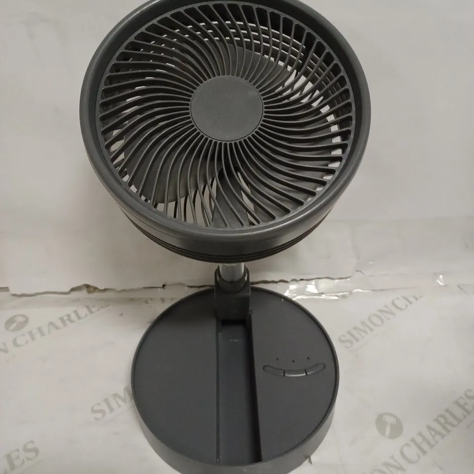BOXED MY FOLDAWAY FLOOR & TABLE FAN - GREY