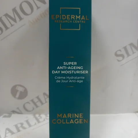 BOXED EPIDERMAL SUPER ANTI-AGEING DAY MOISTURISER MARINE COLLAGEN 50ML