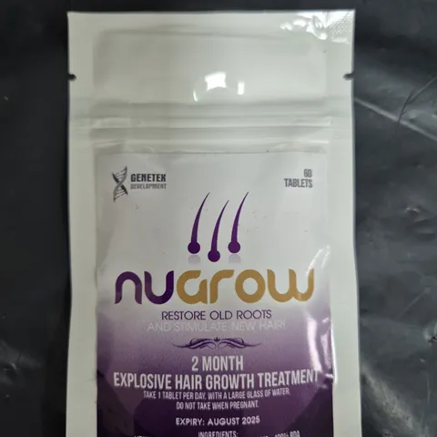 BOX OF APPROXIMATELY 70 PACKS OF CUTS-N-GAINS TABLETS - HAIR GROWTH TREATMENT (60 TABLETS PER PACK)