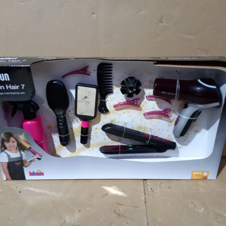 BRAUN MEGA HAIRSTYLING TOY GIFT SET RRP £34.99