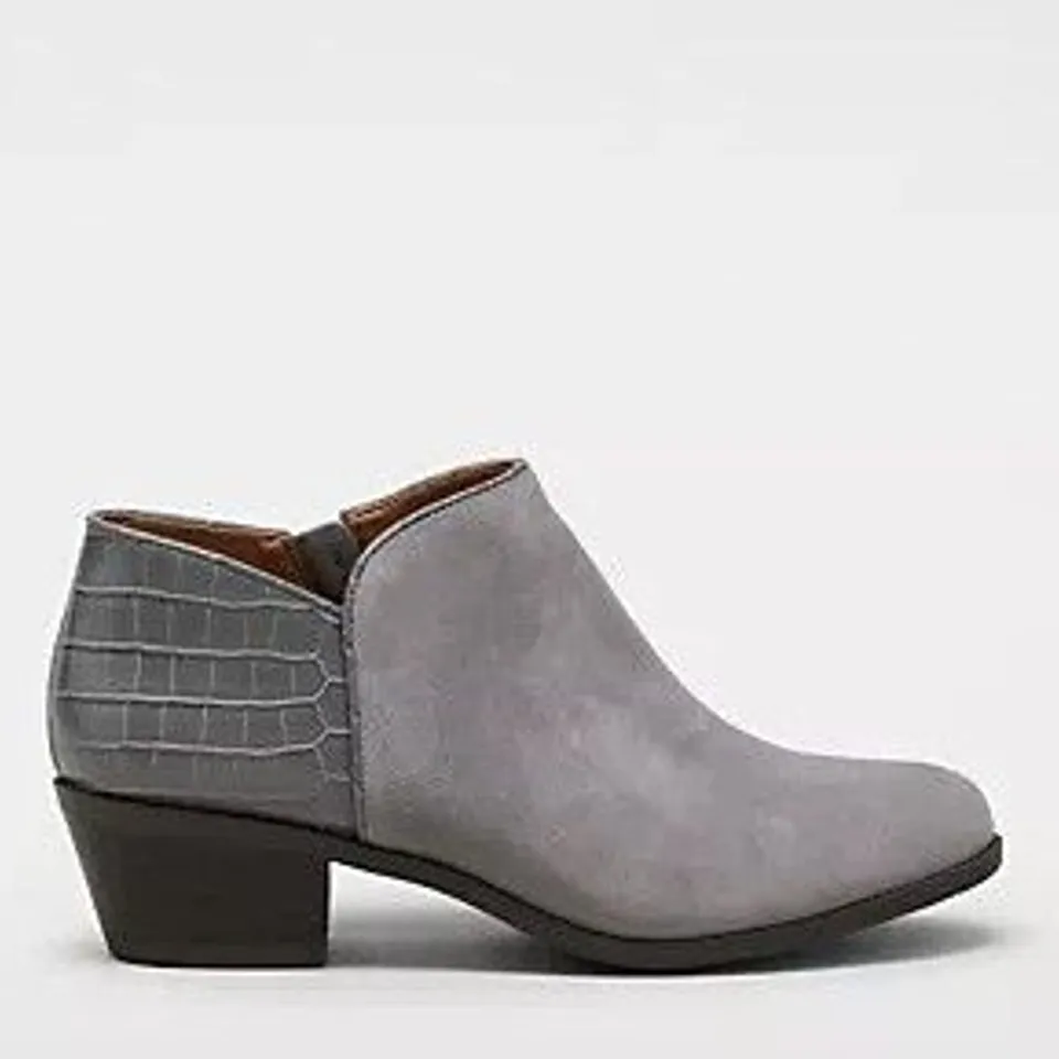 VIONIC MARISSA ANKLE BOOT CHARCOAL SIZE 7