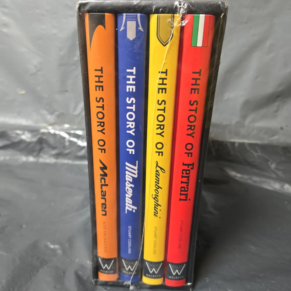 SEALED THE STORY OF SUPERCARS SET BY STUART CODLING