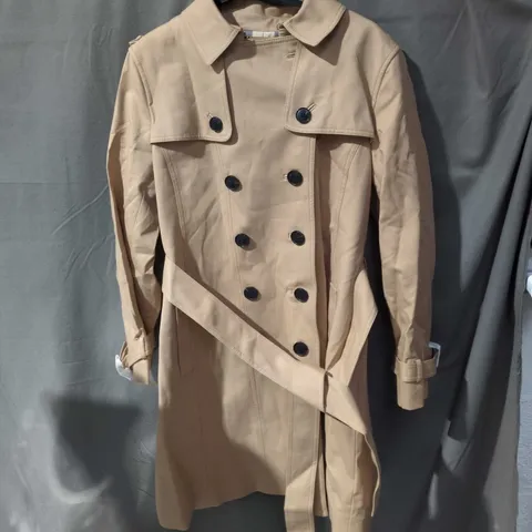 HOBBS LONDON PETITE TRENCH COAT β BEIGE, UK 12