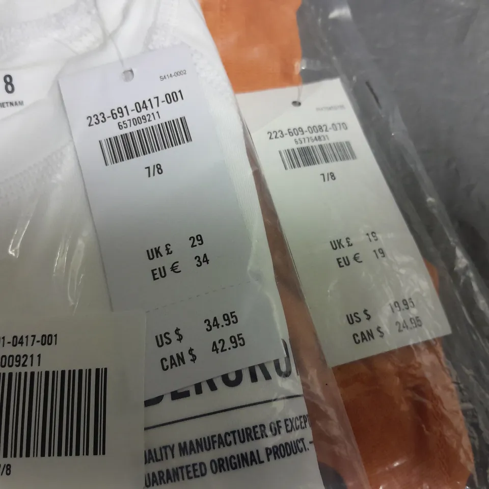 LOT OF 2 BAGGED ABERCROMBIE & FITCH KIDS CLOTHING ITEMS - BOTH 7/8