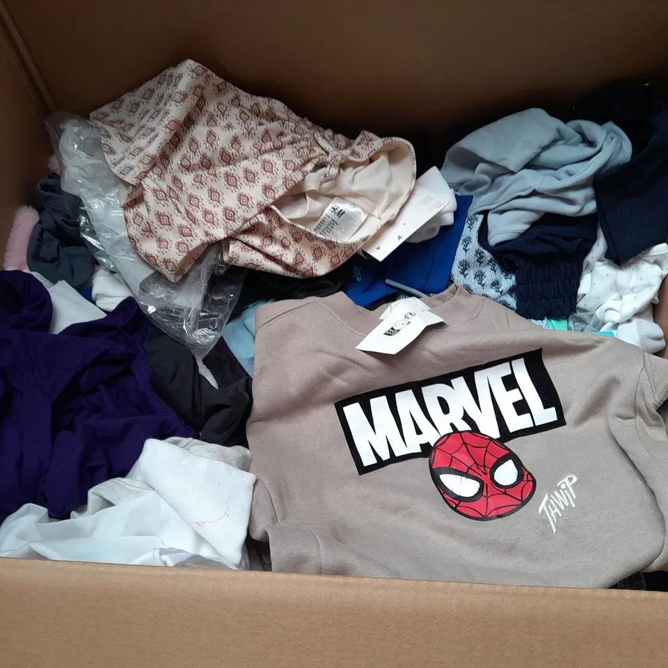 LARGE QUANTITY OF ASSORTED KIDS CLOTHING ITEMS TO INCLUDE BABY TU, F&F AND H&M