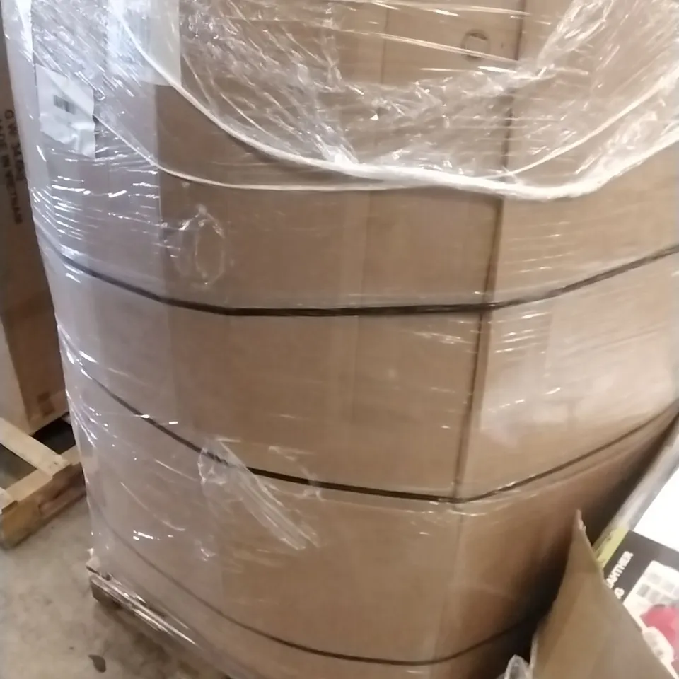 PALLET TO CONTAIN A LARGE QUANTITY OF; XMAS DECORATIONS, TECH GEAR, HOME GOODS, GARDEN SUPPLIES ETC