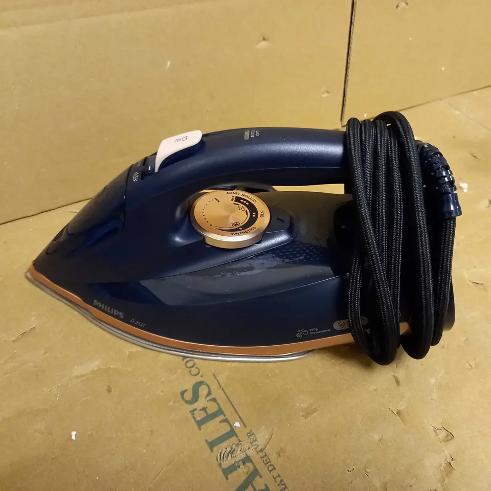 PHILIPS AZUR NAVY/ROSE GOLD IRON