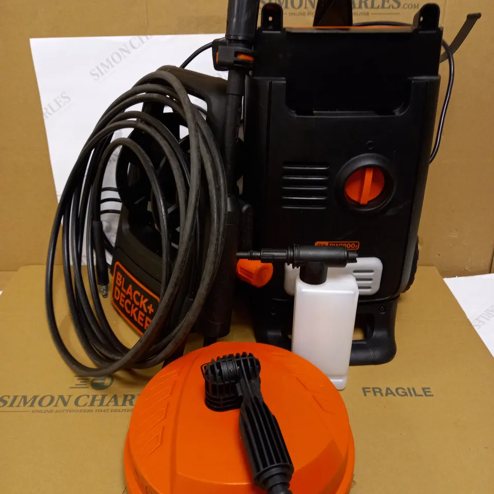 BLACK & DECKER BXPW 1800XE HIGH PRESSURE WASHER PATIO