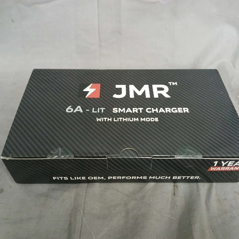 JMR 6A-LIT SMART CHARGER WITH LITHIUM MODE – BOXED AND SEALED