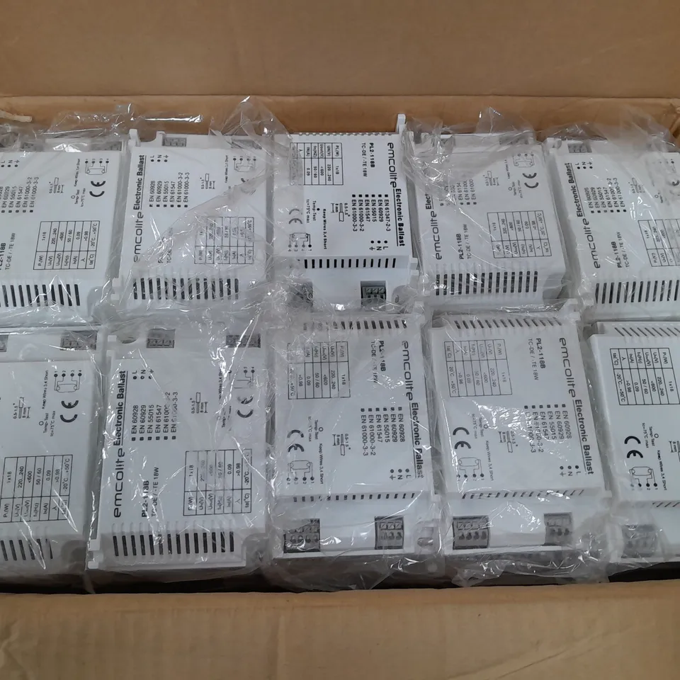 50 EMCOLITE ELETRONIC BALLASTS (PL2-118B)