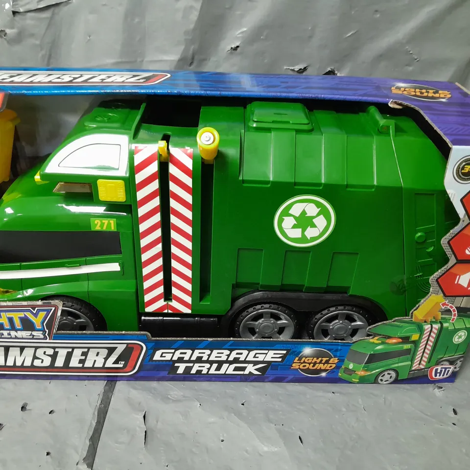 TEAMSTERZ LIGHT & SOUND GARBAGE TRUCK 