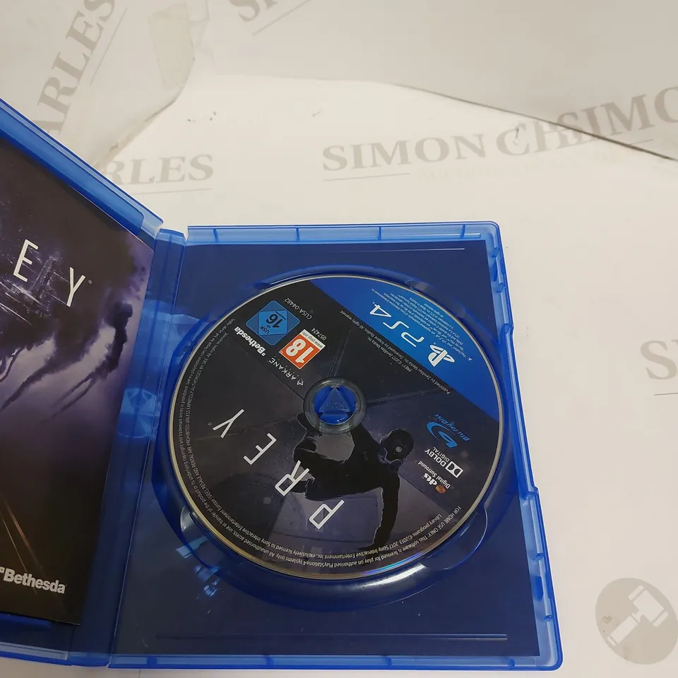 PREY ON PS4 PEGI 18