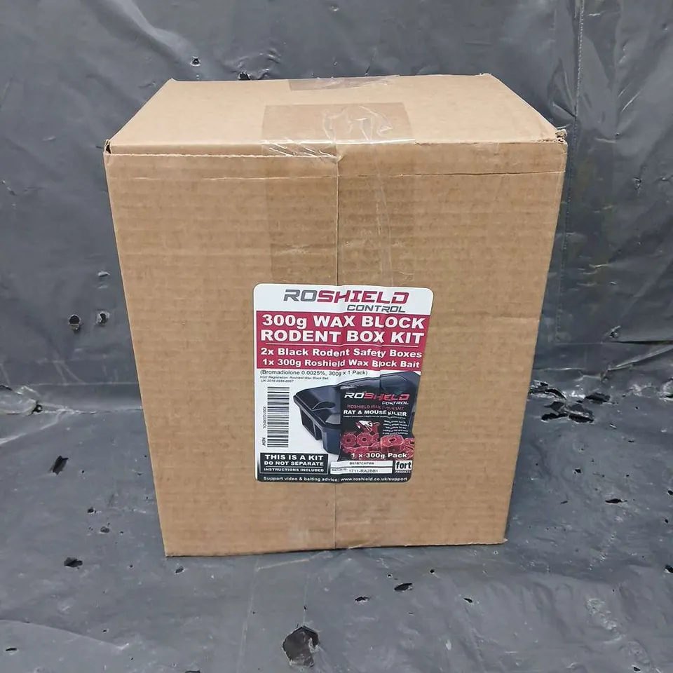 BOXED ROSHIELD CONTROL RODENT BOX KIT 