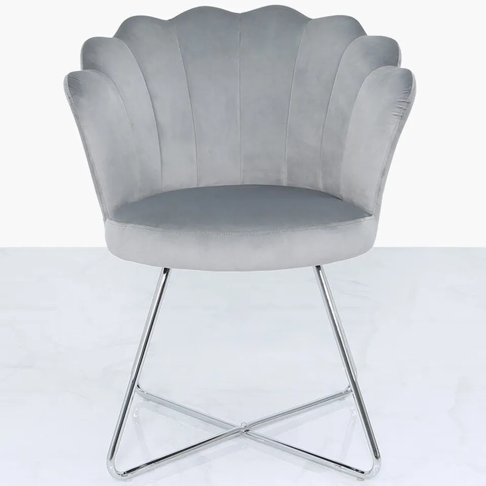 BOXED ALVAHUPHOLSTERED TUB CHAIR - PINK