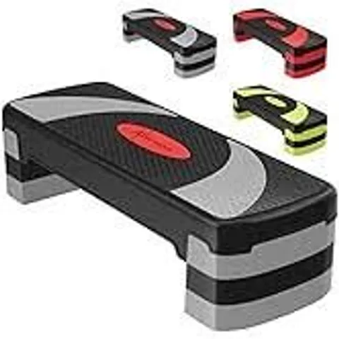 ACTIVE FOREVER STEPPERS FOR EXERCISE 3 LEVELS - BLACK/GREY