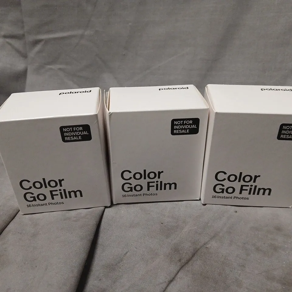 POLAROID COLOR GO FILM INSTANT FILM – 48‑PHOTO BOX