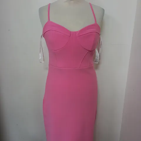 FOREVER NEW ELSE CORSET BODYCON MIDI DRESS SIZE 10