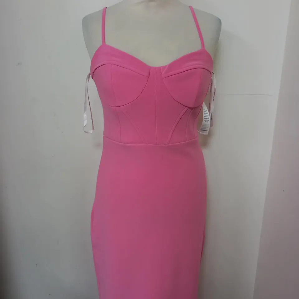 FOREVER NEW ELSE CORSET BODYCON MIDI DRESS SIZE 10