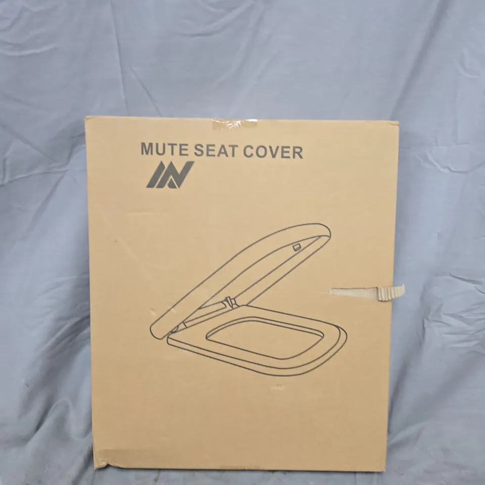 MUTE SEAT COVER – TOILET SEAT QUIETENING COVER (BOXED)