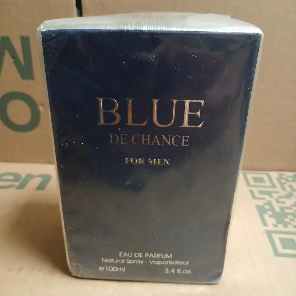 BOXED AND SEALED BLUE DE CHANCE FOR MEN EAU DE PARFUM 100ML