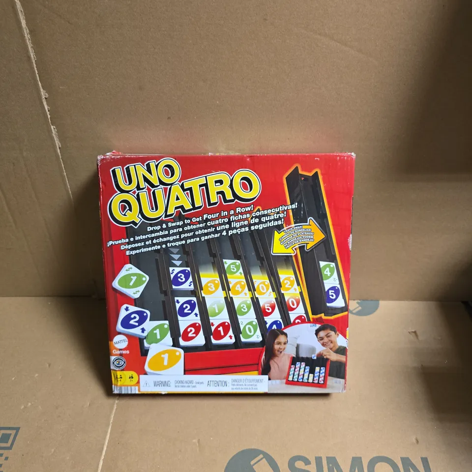 UNO QUATTRO BOARD GAME – BOXED, RED BOX
