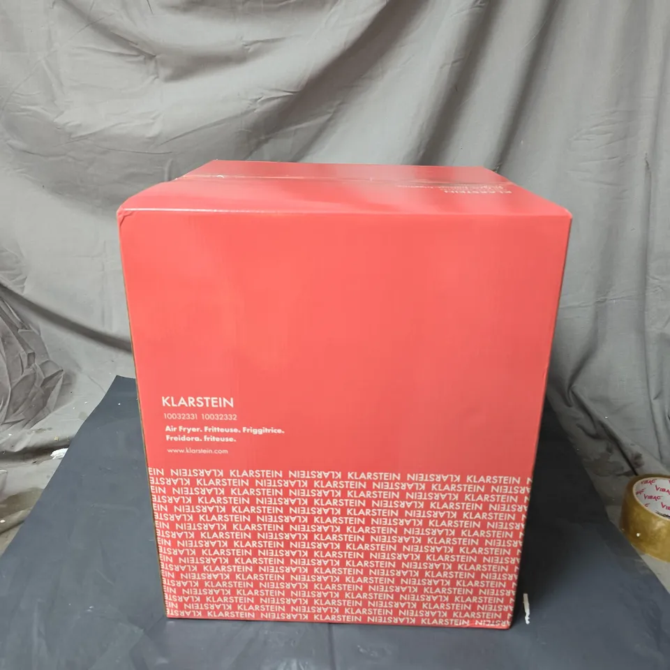 KLARSTEIN AIR FRYER – WHITE, COMPACT COUNTERTOP KITCHEN APPLIANCE