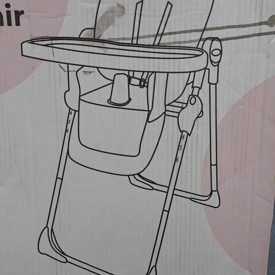 BOXED MY BABIIE MBHC8 SAMANTHA FAIERS SAFARI PREMIUM HIGHCHAIR RRP £69.99