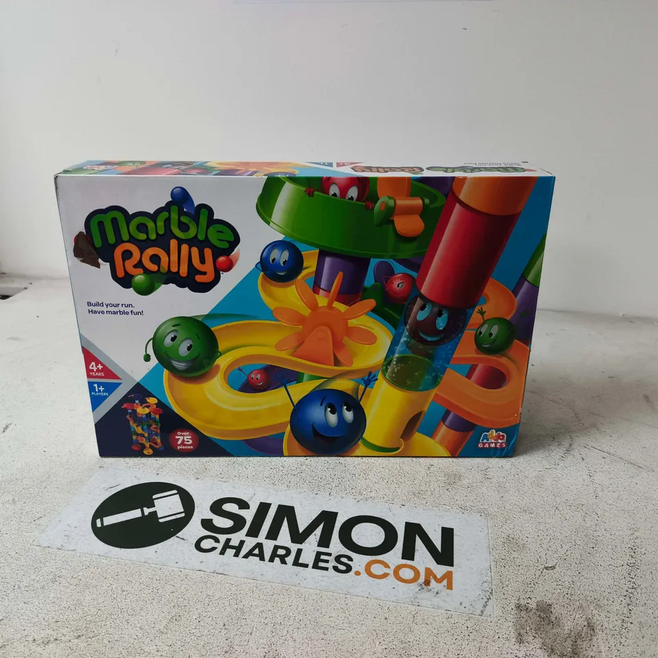 MARBLE RALLY MARBLE RUN TOY – BOXED