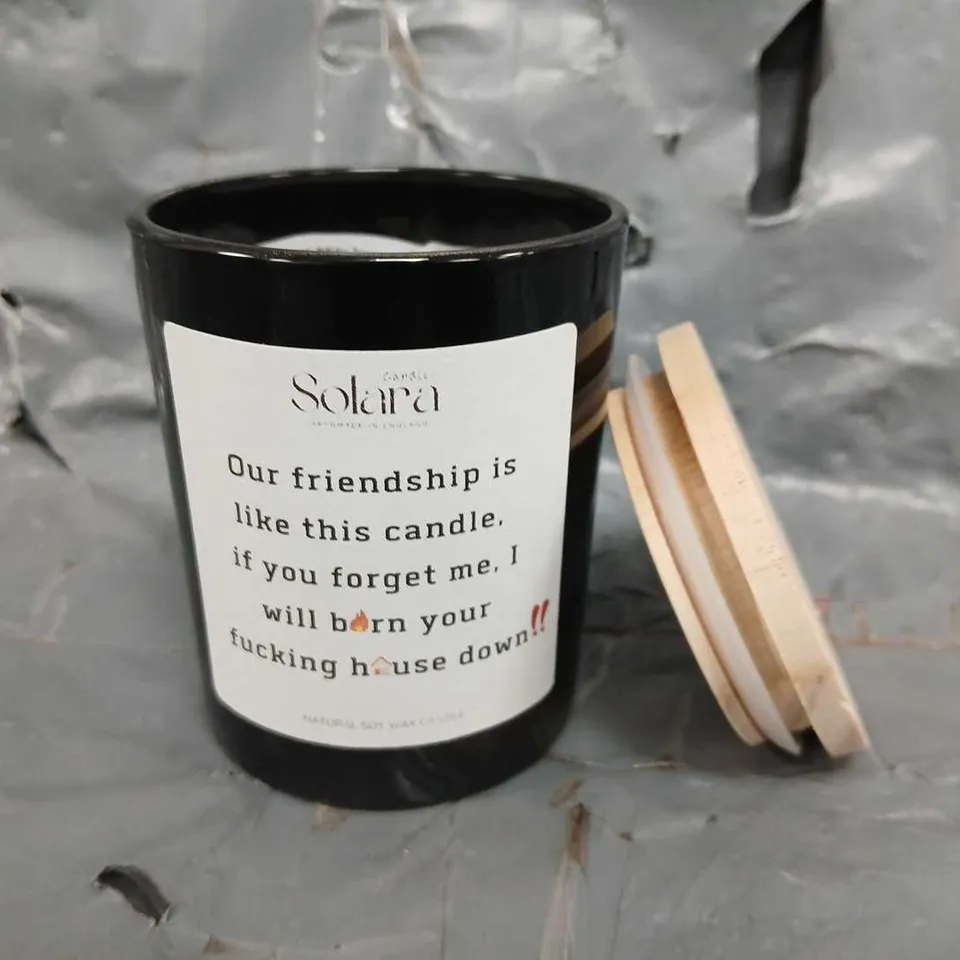 SOLARA NATURAL SOY WAX CANDLE