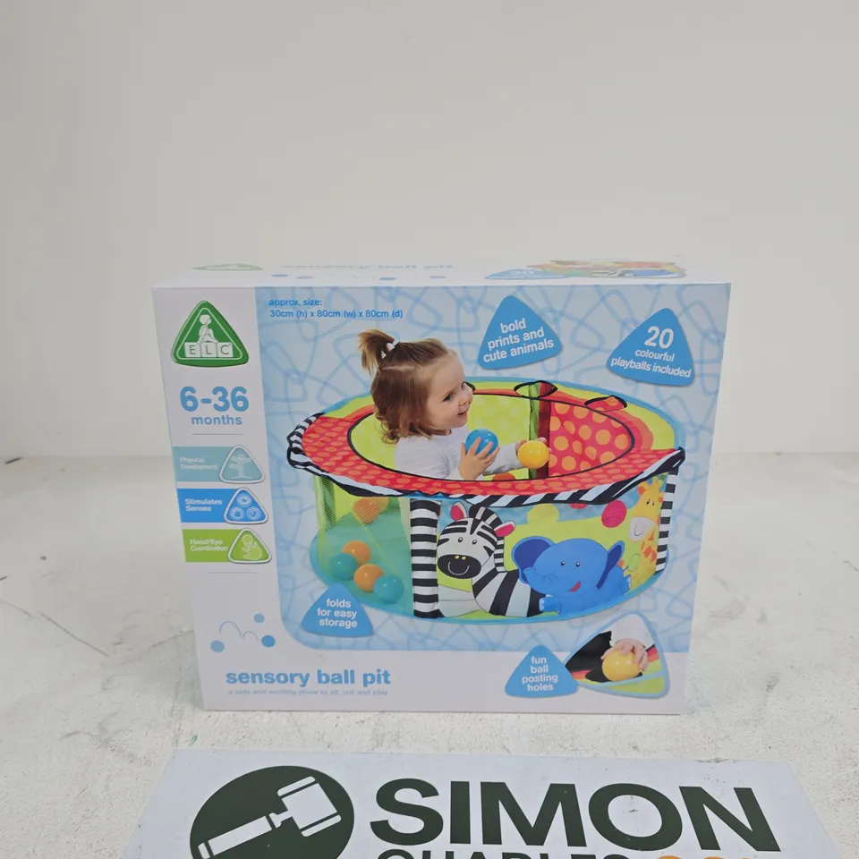 ELC SENSORY BALL PIT FOR BABIES (6–36 MONTHS) – WITH 20 COLOURFUL PLAYBALLS