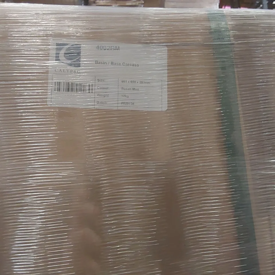 PALLET CONTAINING A LARGE QUANTITY OF CALYPSO BASE/BASIN CARCASSES