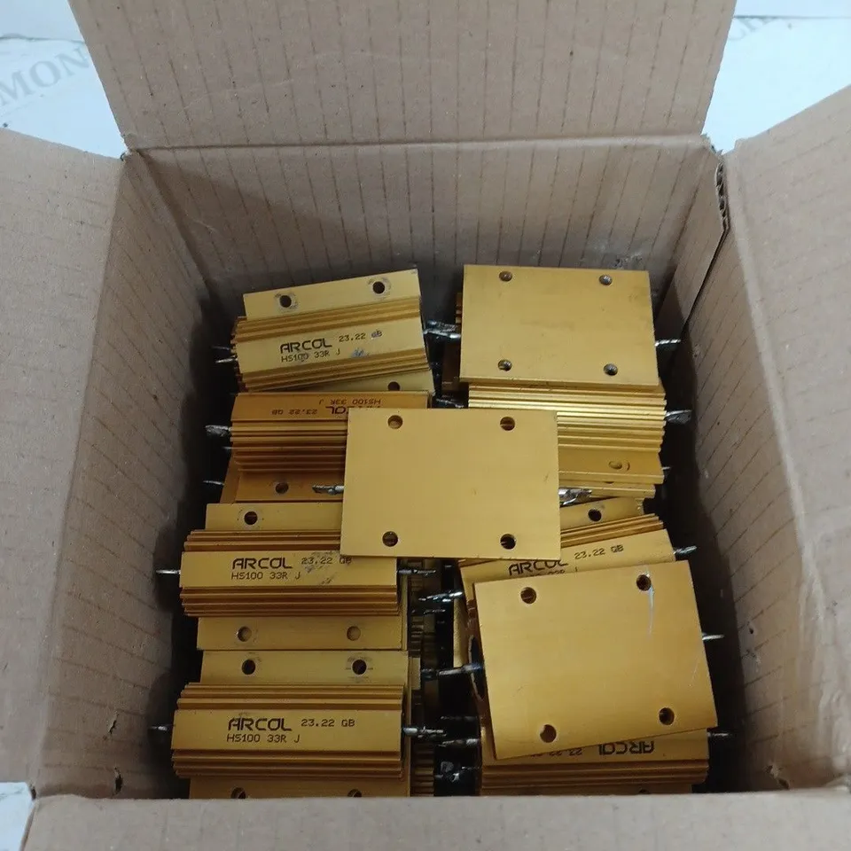 ARCOL, 3.3Ω 100W WIRE WOUND CHASSIS MOUNT RESISTOR HS100