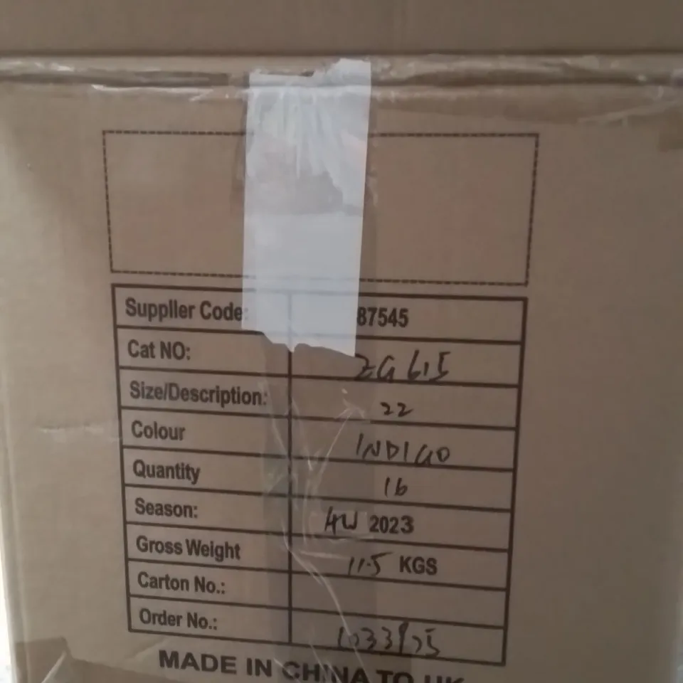 BOXED BRAND NEW APPROXIMATELY 16 JULIPA SLIM FIT JEANS INDIGO SIZE 22