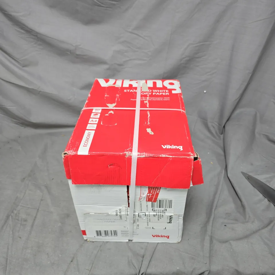 VIKING STANDARD WHITE COPY PAPER A4 – 500 SHEETS PER BOX, , 80GSM, ECONOMY PACK