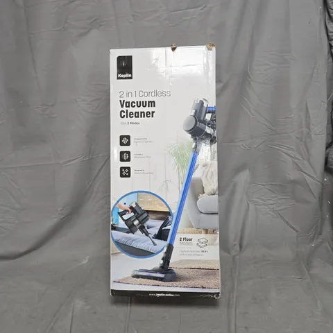KEPLIN 2-IN-1 CORDLESS VACUUM CLEANER – BOXED 