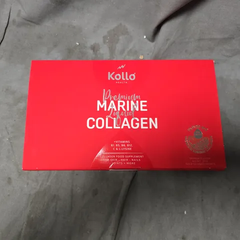 BOXED AND SEALED KOLLO HEALTH PREMIUM MARINE COLLAGEN TROPICAL FLAVOUR (14X21.4G SACHETS)