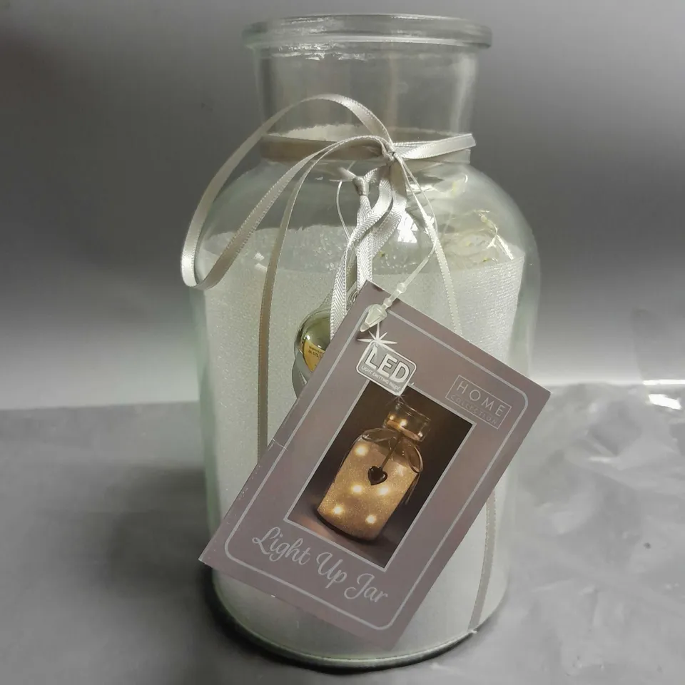 BOX OF 12 HOME COLLECTIONS LIGHT UP LED DECO JARS