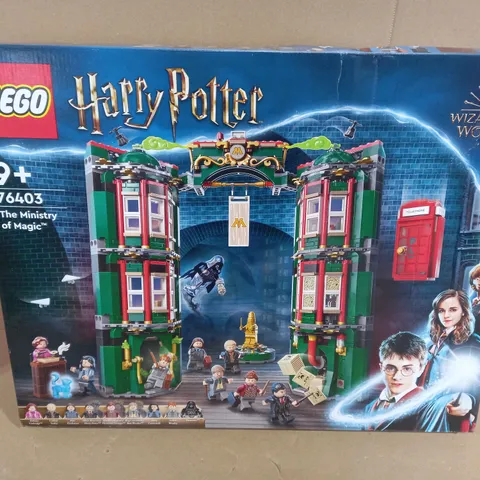 BOXED LEGO HARRY POTTER MINISTRY OF MAGIC (76403 SET)