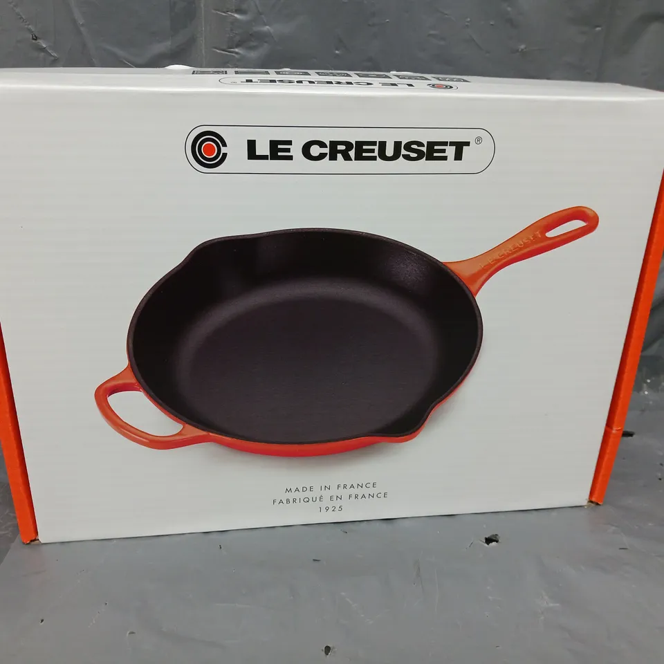 BOXED LE CREUSET PAN 