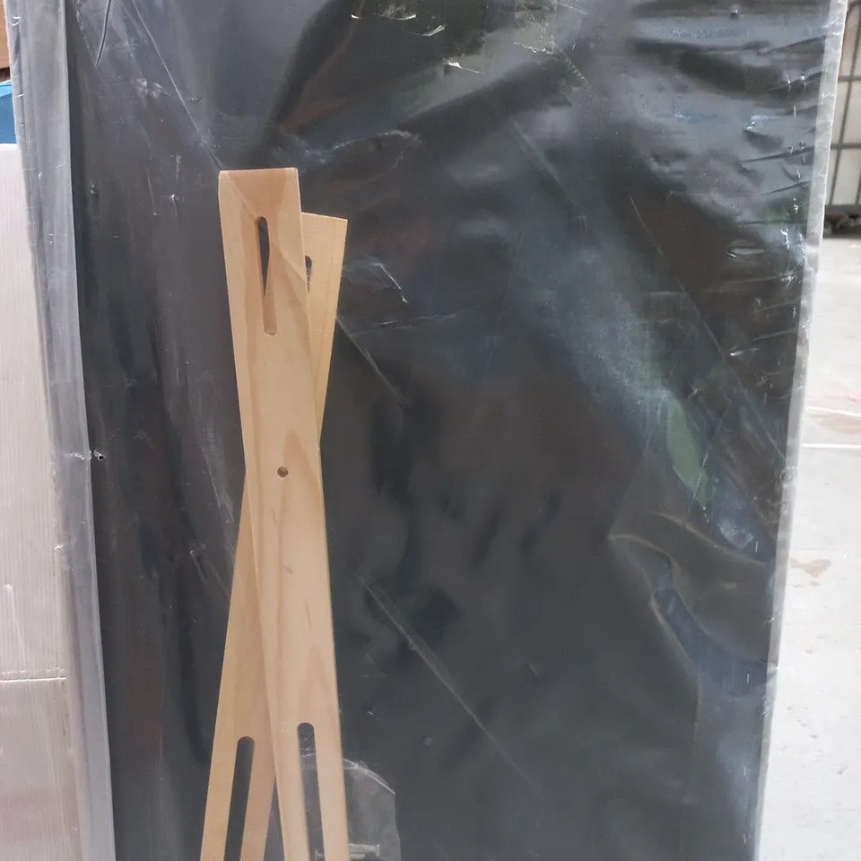 GREY VELVET HEADBOARD 5FT WIDE